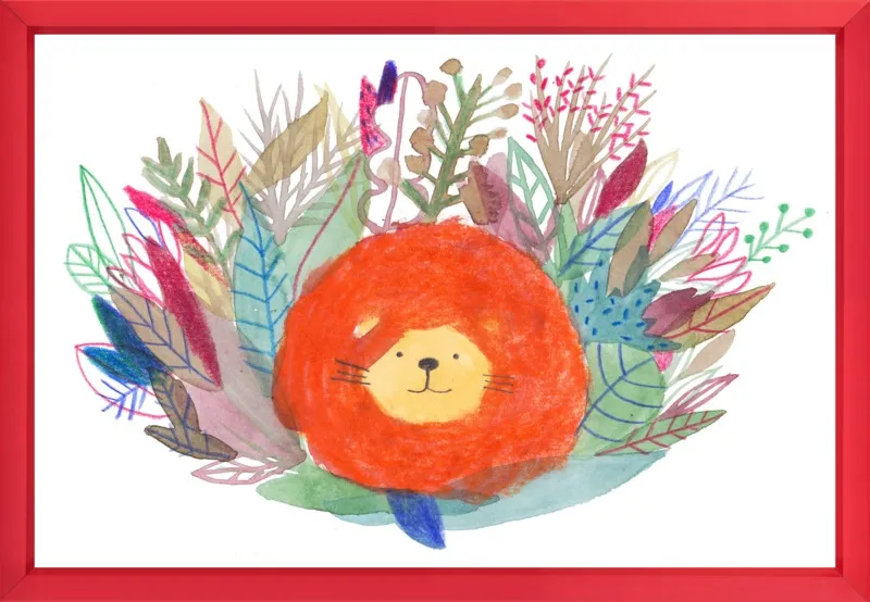 Lion by Marion Barraud for Artfully Walls