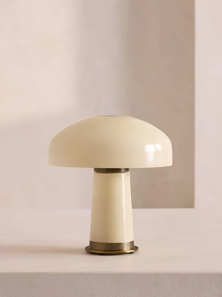 Janie Portable Lamp, Cream