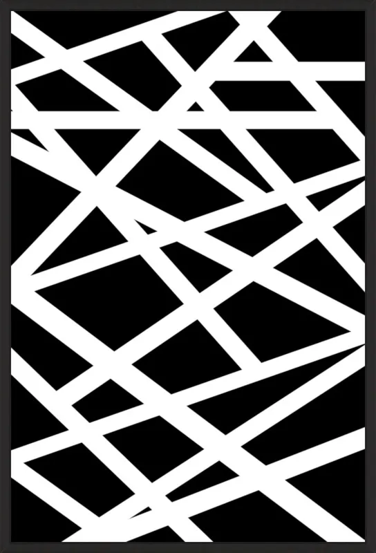 Criss Cross by Emine Ortega for Artfully Walls