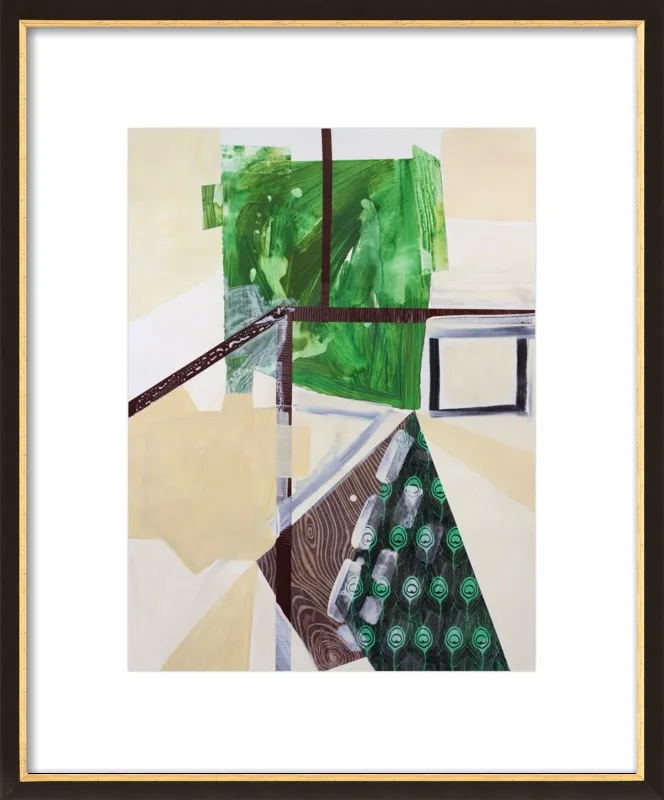 Abstract Study (trail map) by Pamela Staker for Artfully Walls