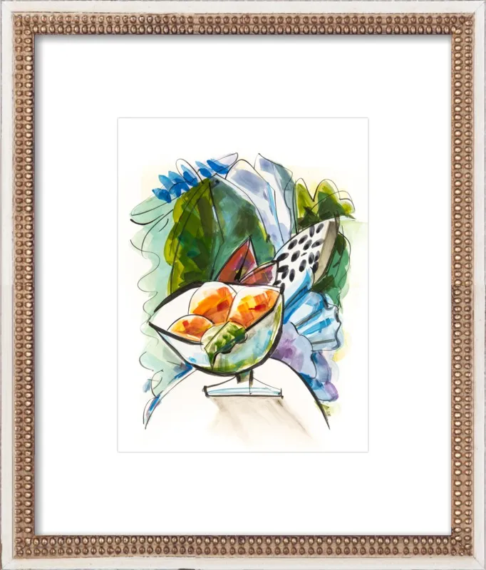 Still life with oranges by Becky Aubry for Artfully Walls