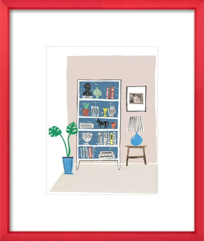 Shelfie by Danielle Kroll for Artfully Walls