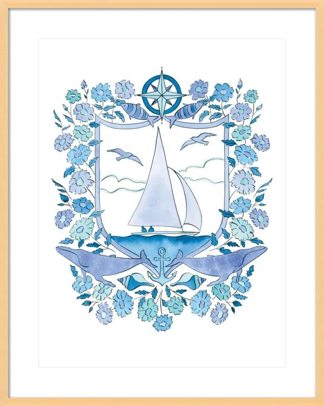 Setting Sail by Rachel Rogers for Artfully Walls