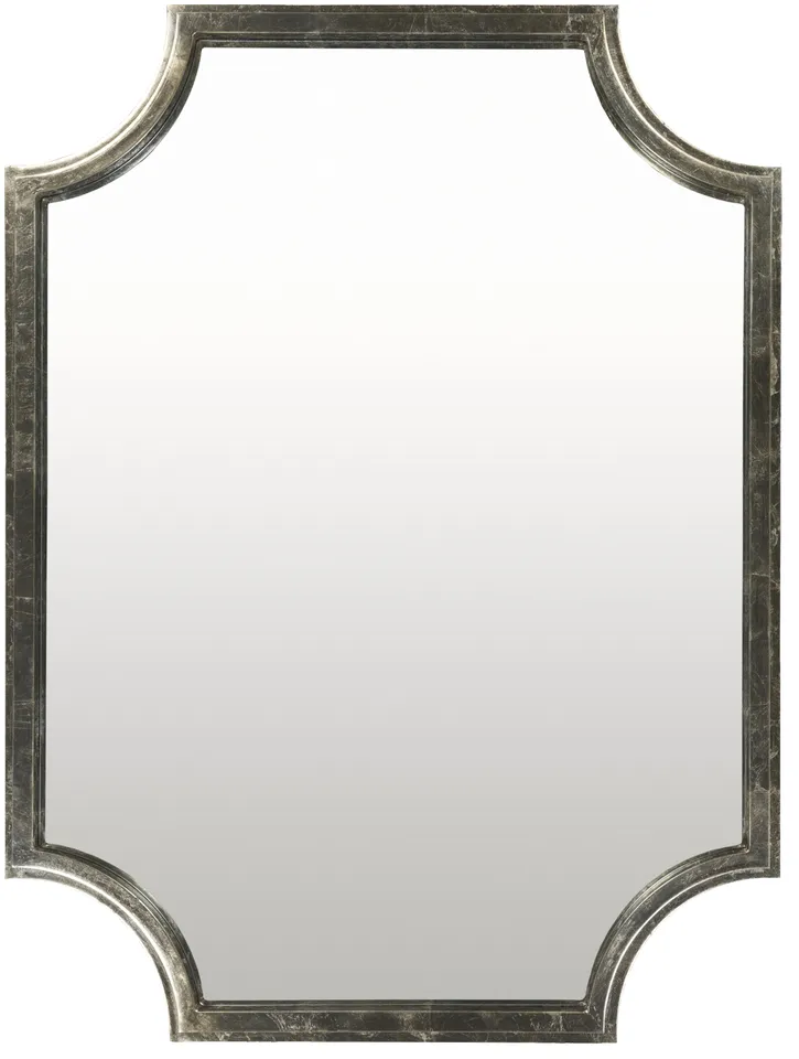 Joslyn Metallic - Silver 40"H x 30"W x 2"D Accent Mirror