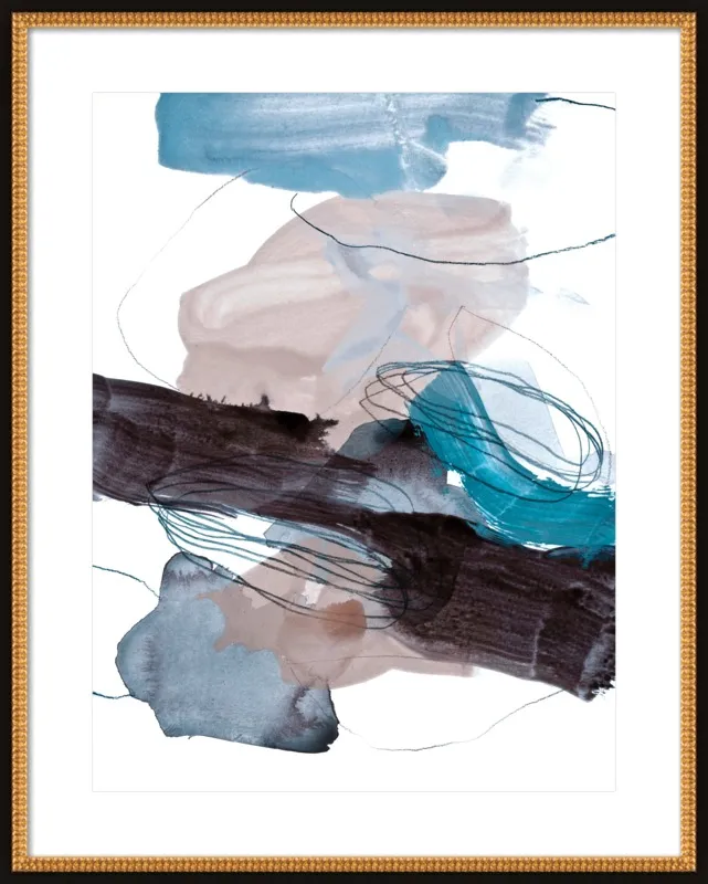 abstract painting VIII by Iris Lehnhardt for Artfully Walls