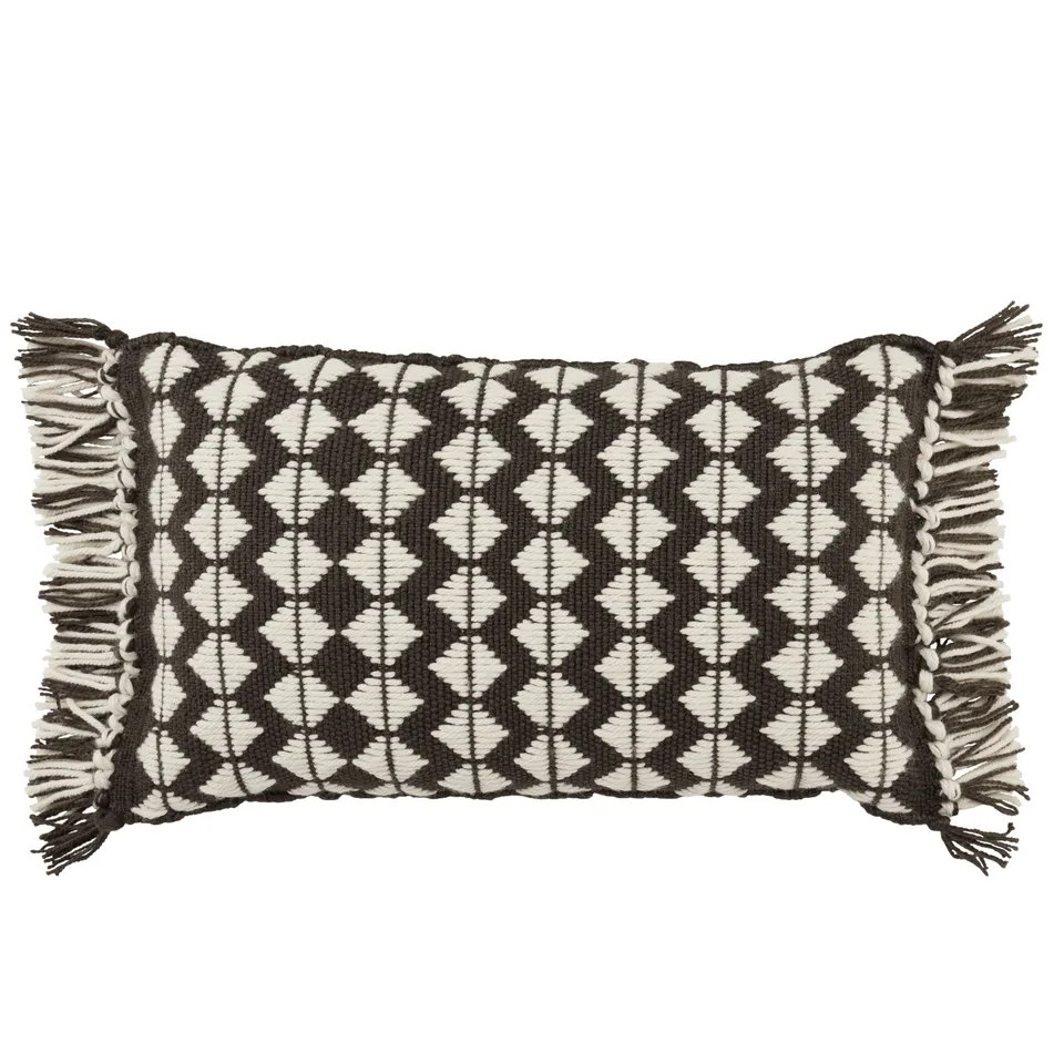 Design (US) Black Ivory 13"X21" Pillow
