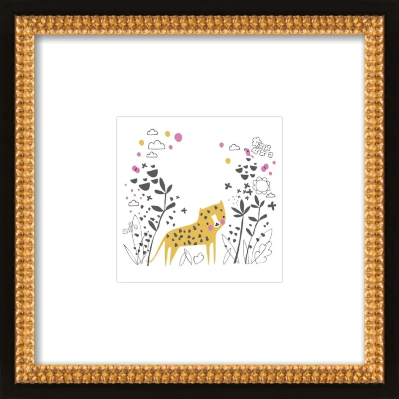 Little jungle leopard by Lizzie Mackay for Artfully Walls