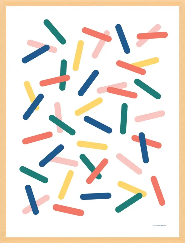 Sprinkle by Becky Hui Chan for Artfully Walls