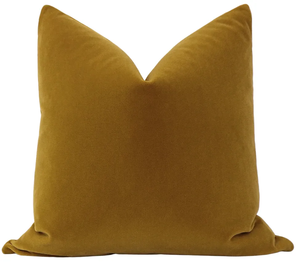 MOHAIR VELVET // BOURBON - XL LUMBAR 14" X 48"