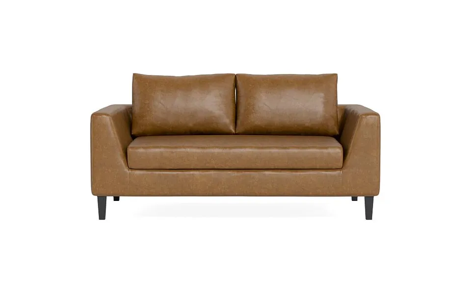 Asher Leather Loveseat