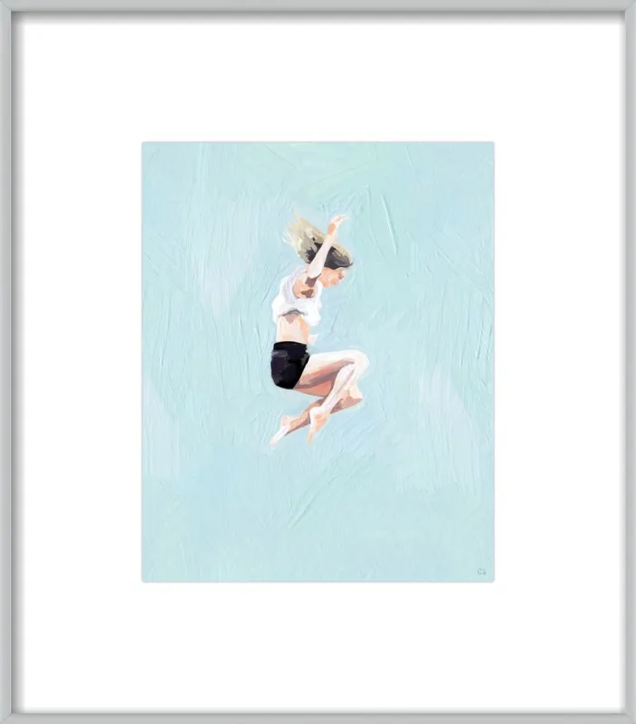 The Big Leap by Carrie Shryock for Artfully Walls