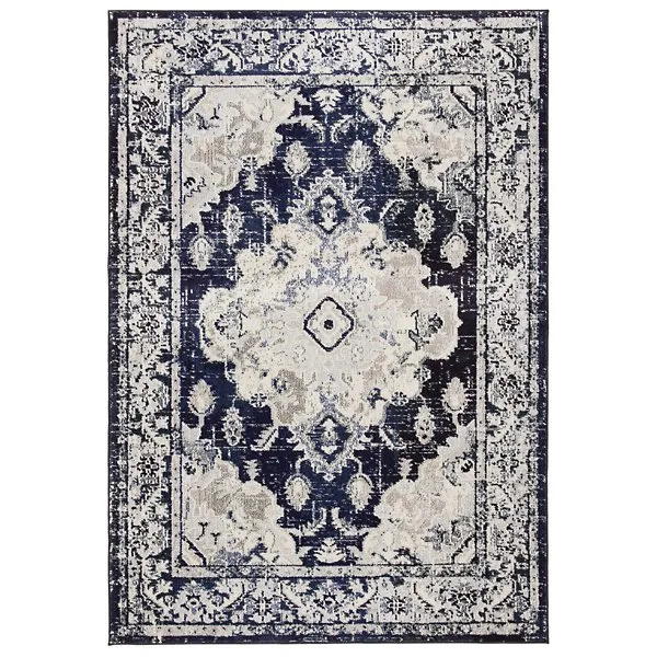 Montego Distressed Medallion Area Rug