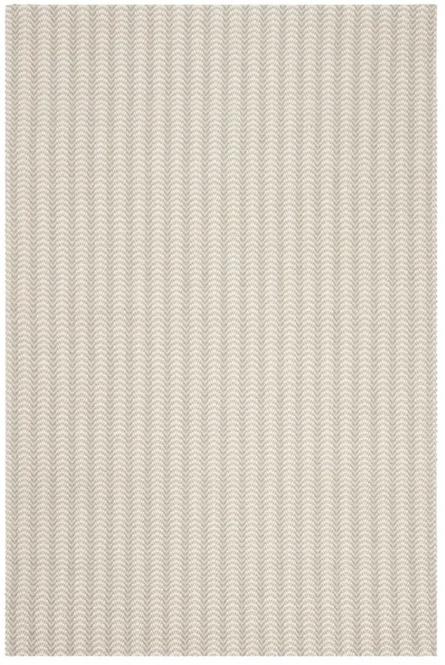 Arlo Home Hand Hooked Area Rug, WIL108A, Grey/Ivory,  4' X 6'