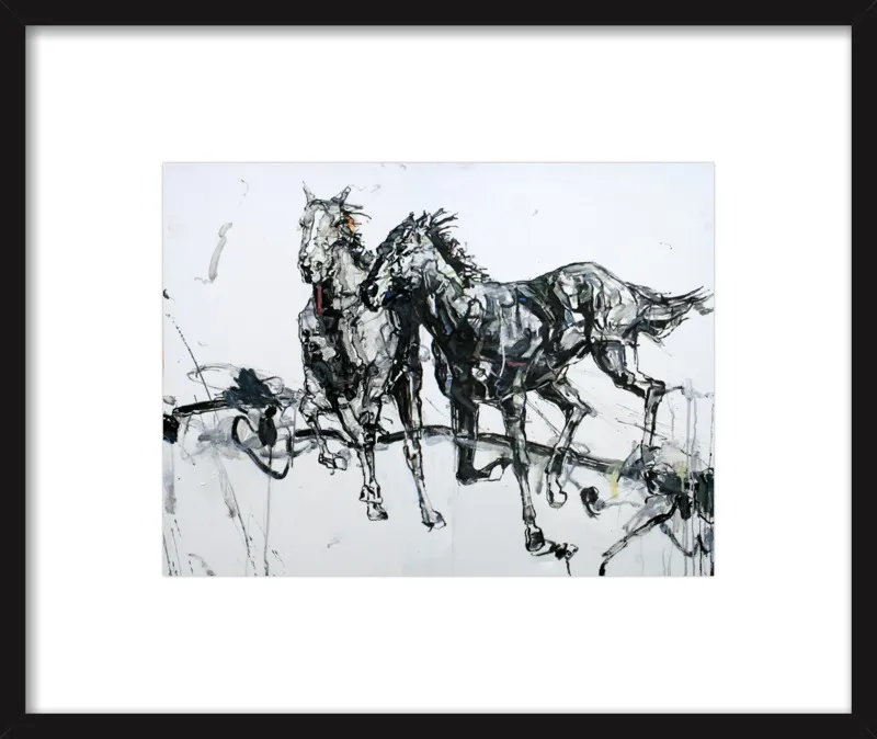 The Races by Shao Y. Zhang for Artfully Walls