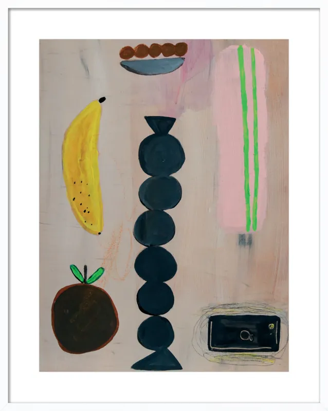 Still life with a phone vibration by Agata Królak for Artfully Walls