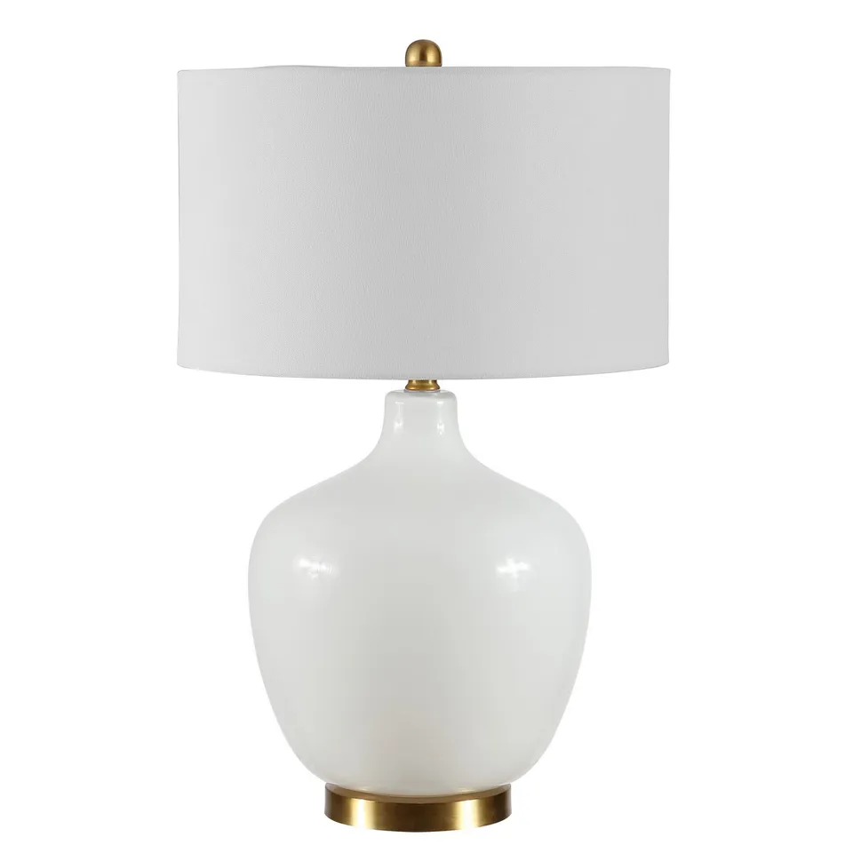 Eugenie 27" Table Lamp - Antique White