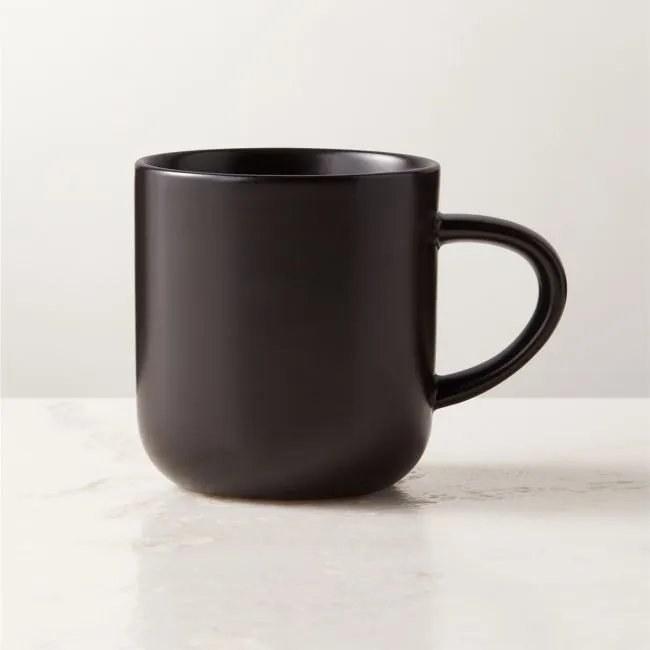 Mori Matte Black Mug 16oz
