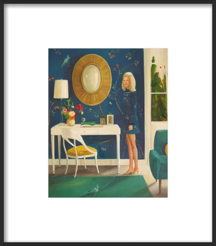 The Invisible Nature of Tansy Fairchild by Janet Hill for Artfully Walls