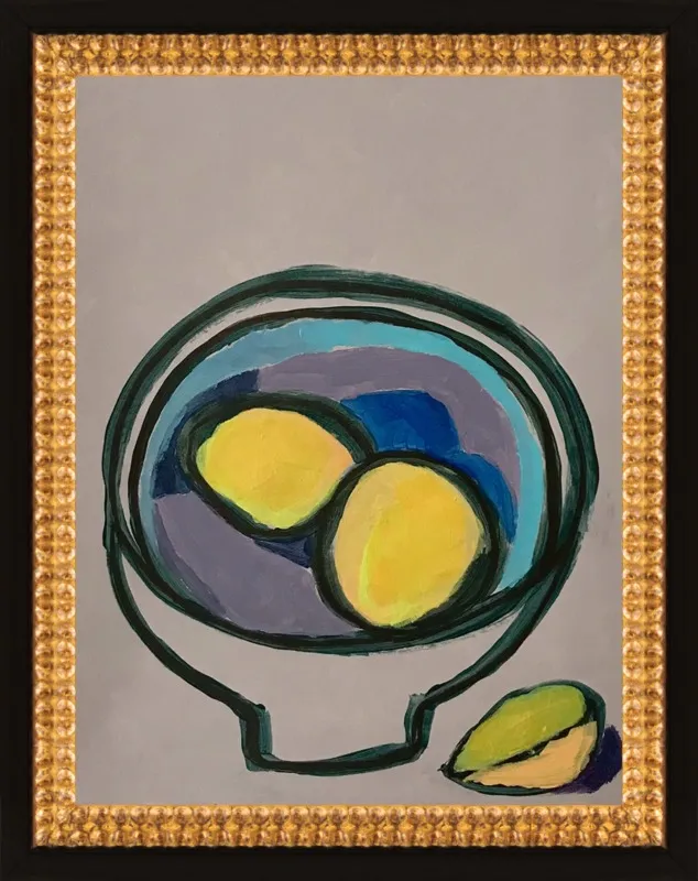 Fruit Bowl 1 by Neicy Frey by Neicy Frey for Artfully Walls