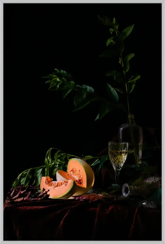 Cantaloupe by Dustin Halleck for Artfully Walls