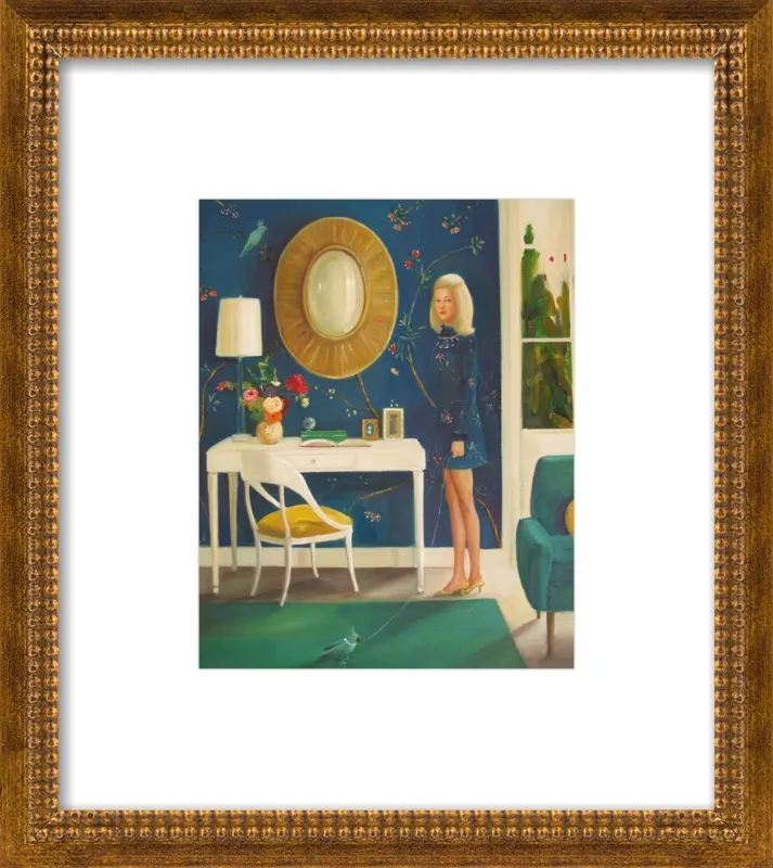 The Invisible Nature of Tansy Fairchild by Janet Hill for Artfully Walls