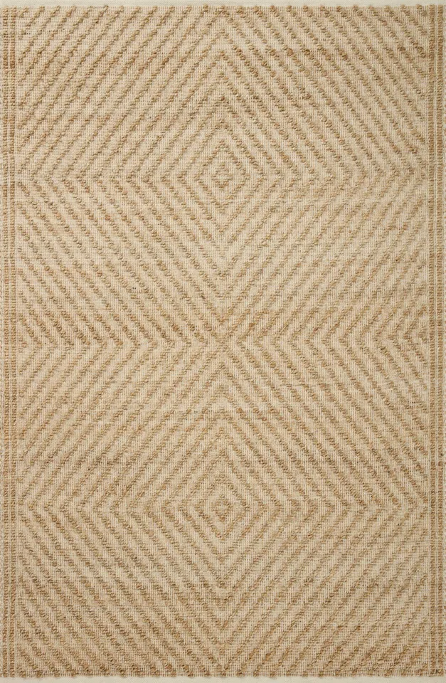 Angela Rose x Loloi Colton Natural / Ivory 7'-6" x 9'-6"