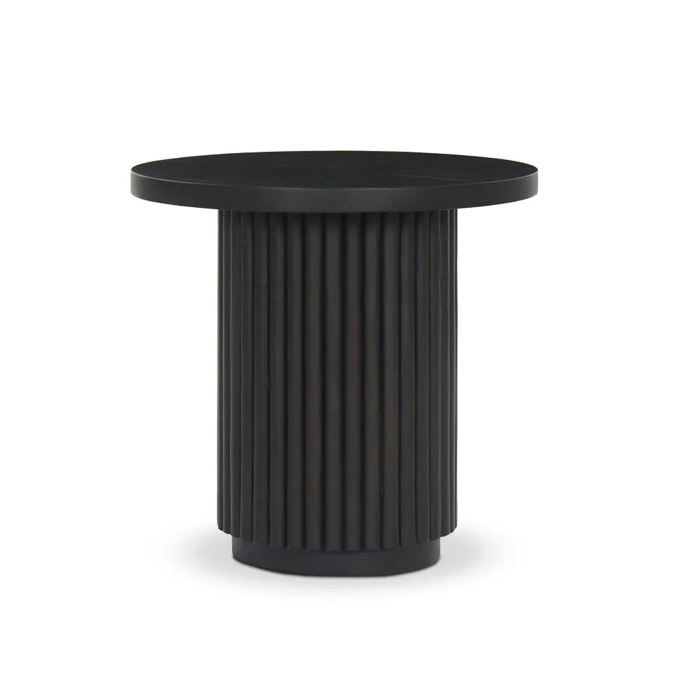 Rutherford End Table - Dark Reclaimed