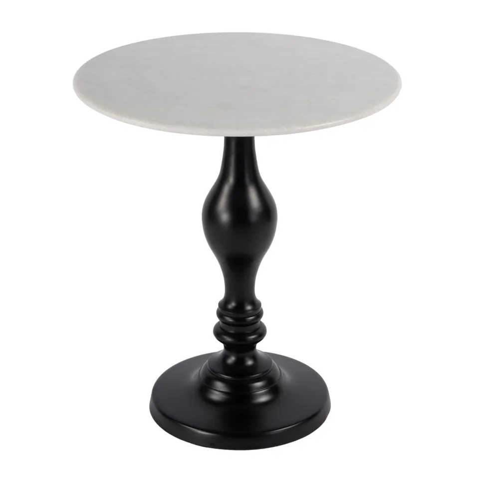 Milan Black Side Table