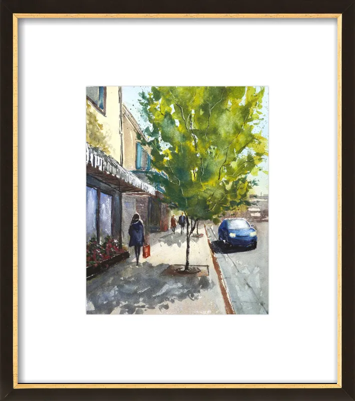 Shops in Laguna by Lauren Dusing for Artfully Walls