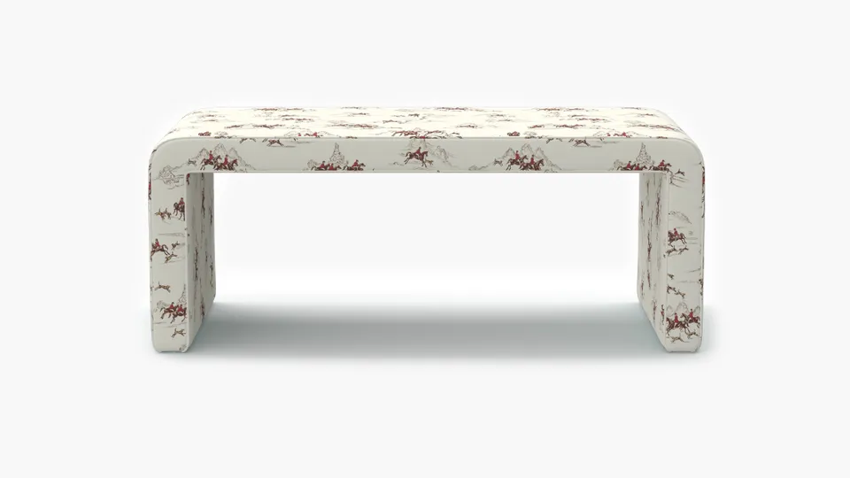 Waterfall Bench, Red Cotswold Hunt