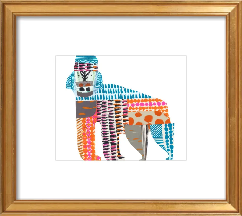 gorilla by Clare Youngs for Artfully Walls