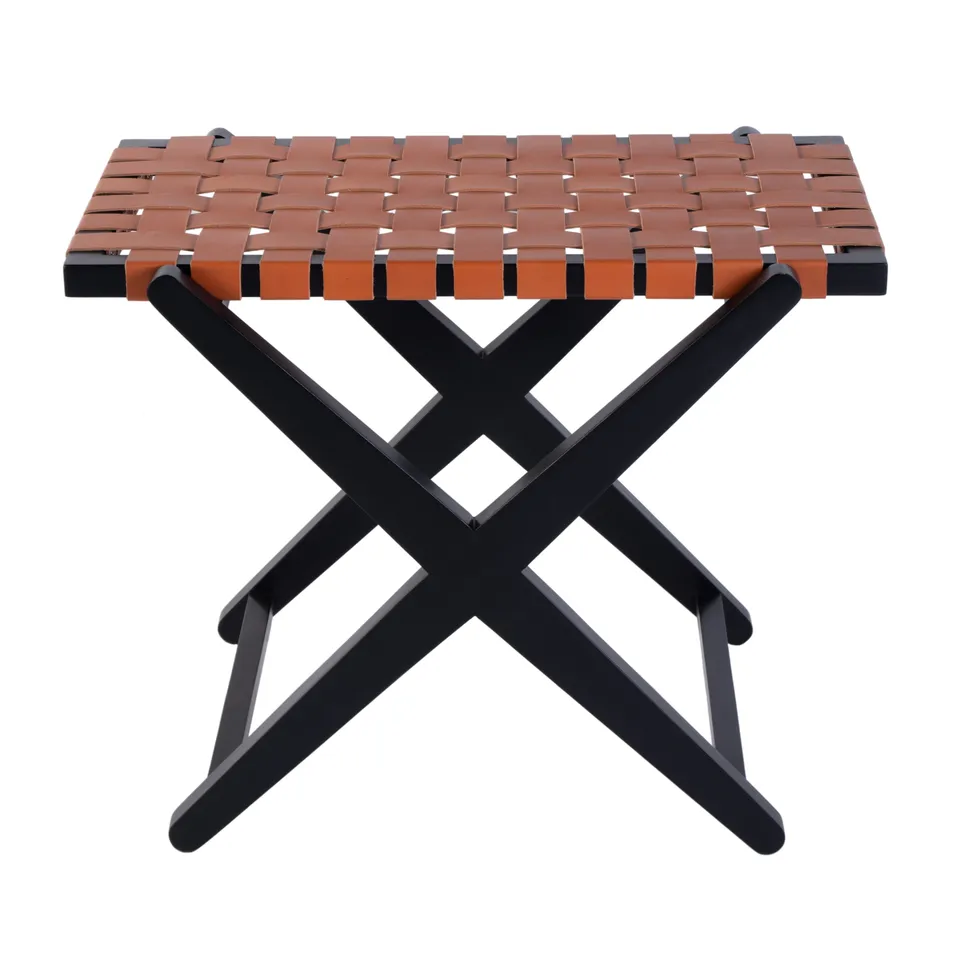 Cipriani Brown Luggage Rack