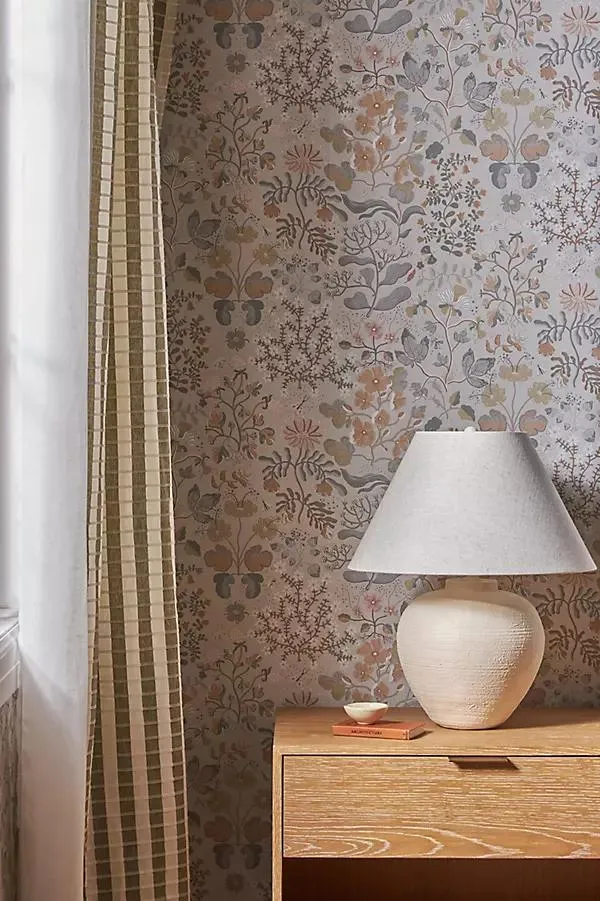 Groh Neutral Floral Wallpaper