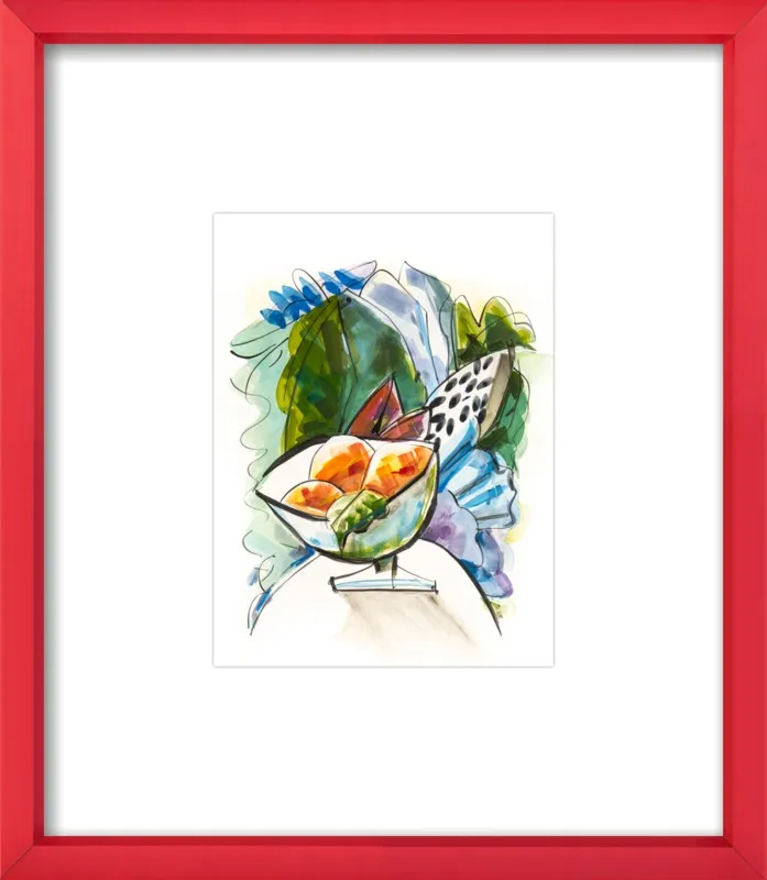 Still life with oranges by Becky Aubry for Artfully Walls