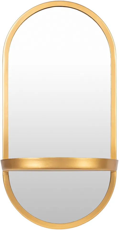 Annapurna Gold 24"H x 12"W x 4"D Accent Mirror