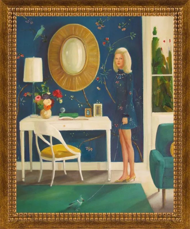 The Invisible Nature of Tansy Fairchild by Janet Hill for Artfully Walls