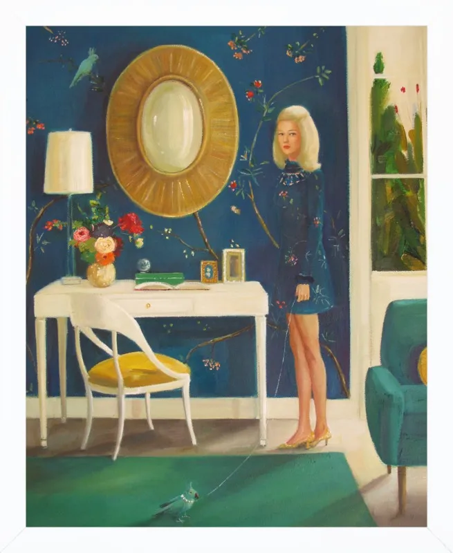 The Invisible Nature of Tansy Fairchild by Janet Hill for Artfully Walls