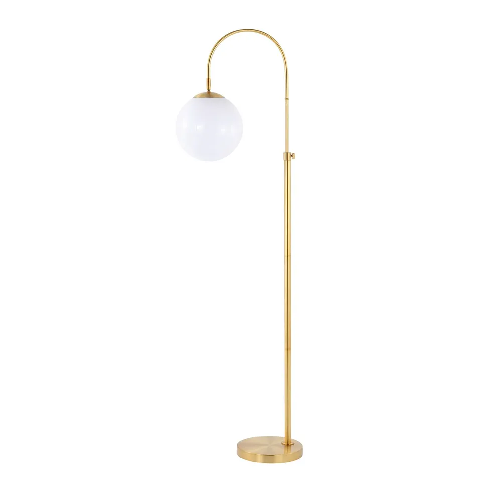 Hamil 55-62" Floor Lamp - Gold