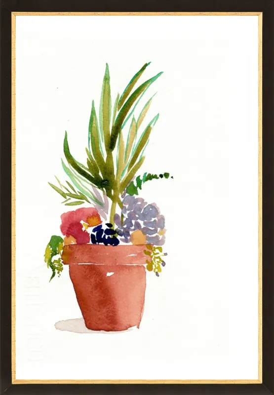 Succulent Garden by Christine Lindstrom for Artfully Walls