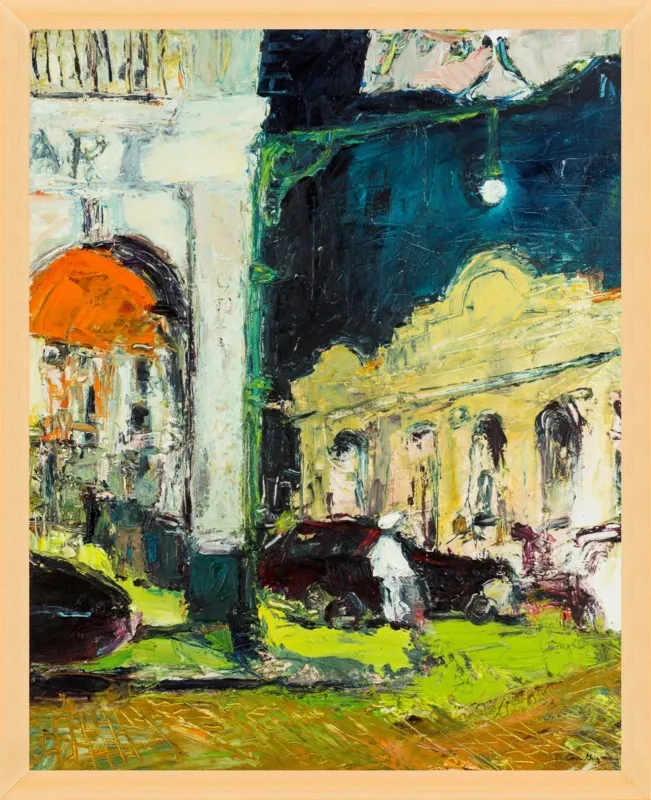 La Vida Cuba Street Corner near Sloppy Joe Bar in Old Havana by Ana Guzman for Artfully Walls