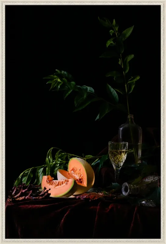 Cantaloupe by Dustin Halleck for Artfully Walls
