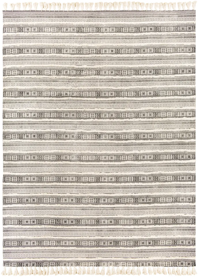 Calisa Beige Indoor 2'6" x 4' Handmade Rug