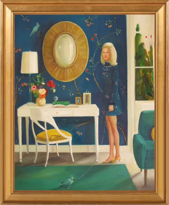 The Invisible Nature of Tansy Fairchild by Janet Hill for Artfully Walls