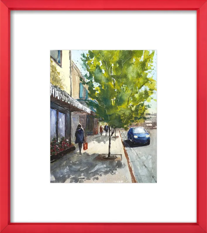 Shops in Laguna by Lauren Dusing for Artfully Walls