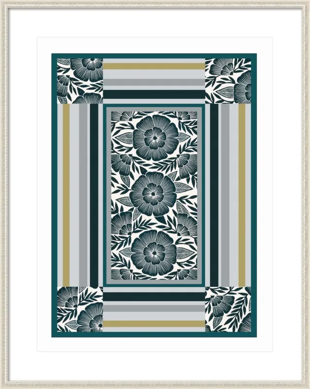 Botanical Frame 1 by Katharine Watson for Artfully Walls
