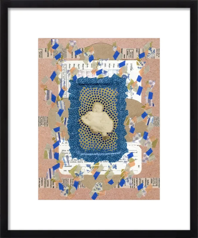Blue awakening by Naomi Vona for Artfully Walls