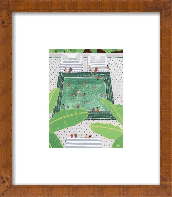 Green Riad by Joanne Ho for Artfully Walls