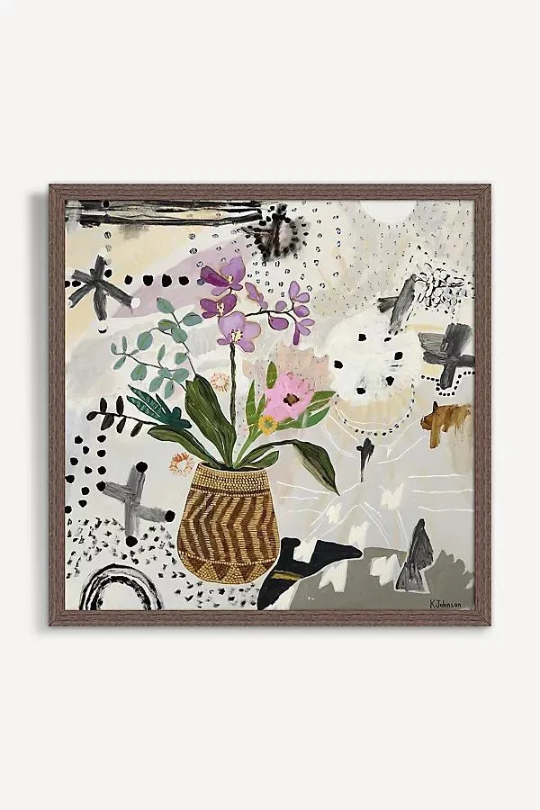 Moonlit Orchid Wall Art