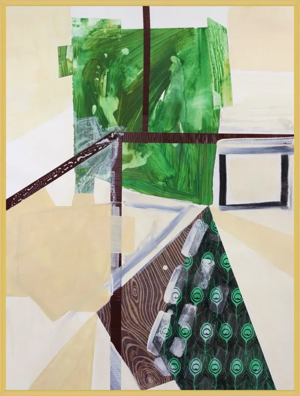 Abstract Study (trail map) by Pamela Staker for Artfully Walls