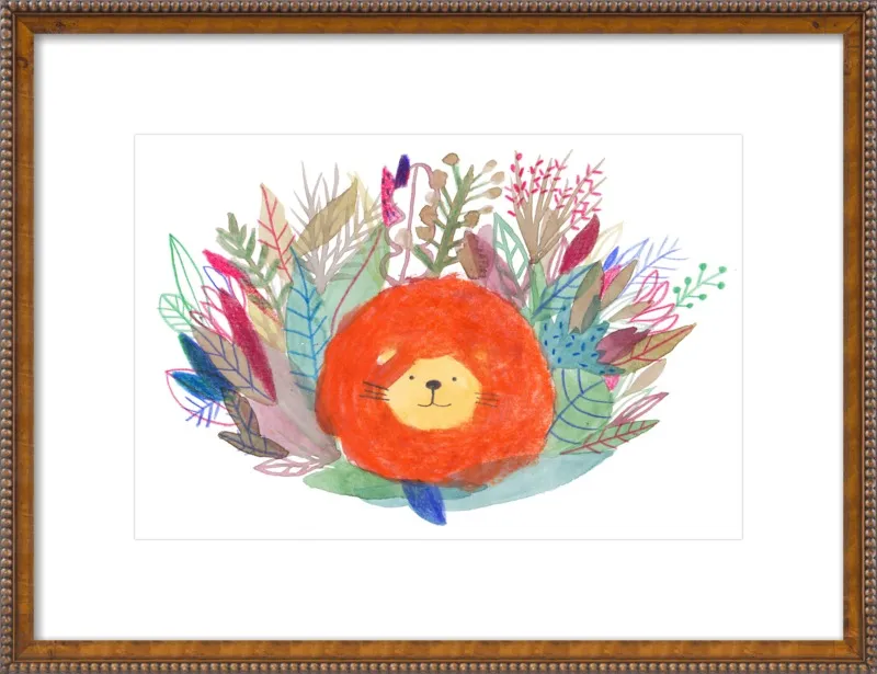 Lion by Marion Barraud for Artfully Walls